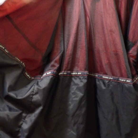 Trader Bay Vintage Red Hooded Lightweight Women's Jacket - Picture 8 of 13